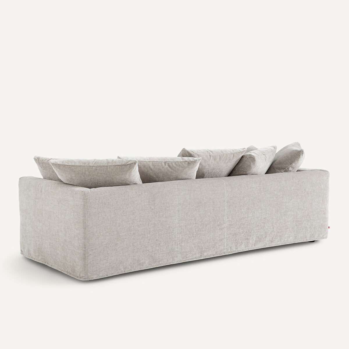 Canapé velours chenille, Otavia gris clair, AM.PM