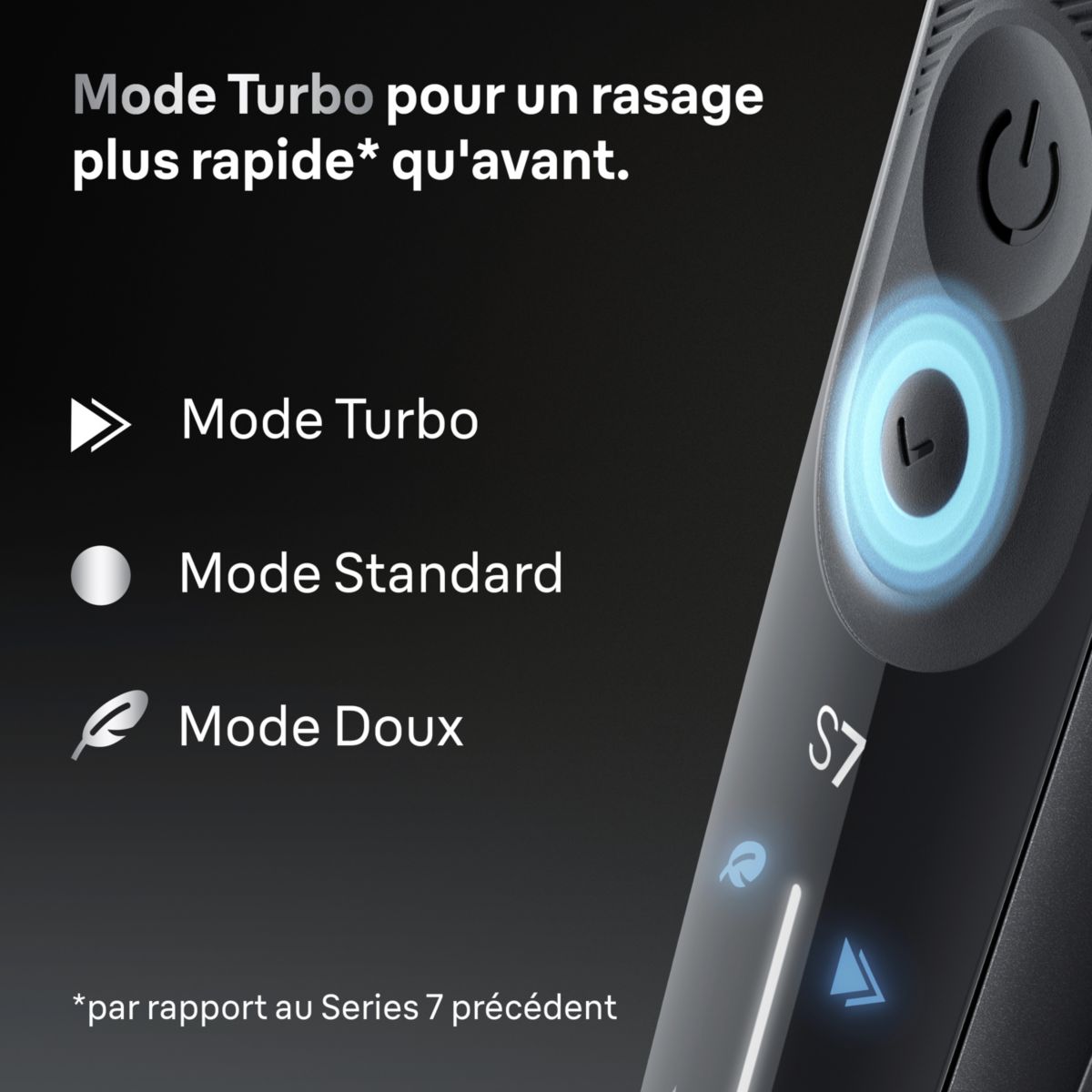 Rasoir électrique Series 7 72-G7200cc Clean&Charge couleur unique, BRAUN
