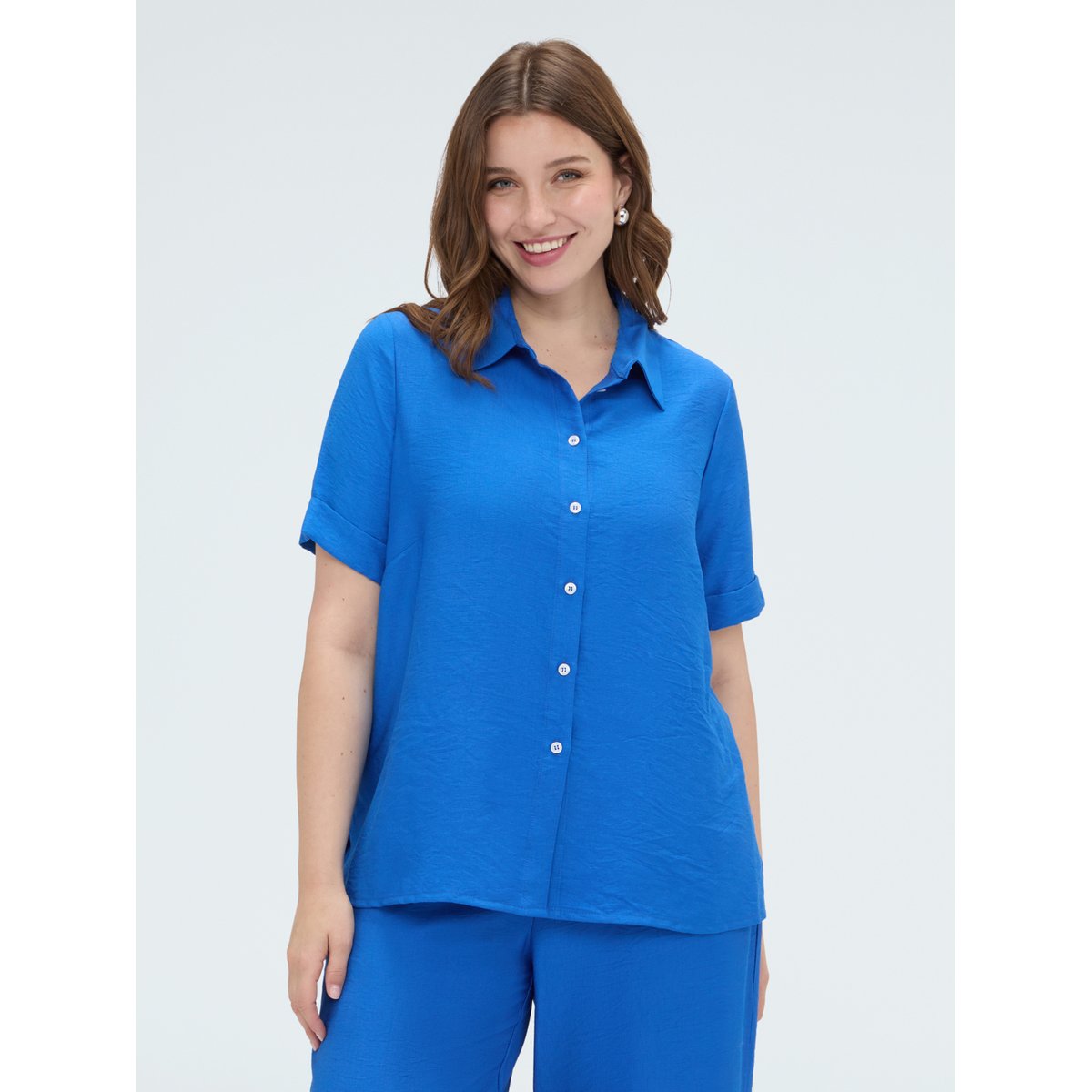 Chemise bleuet, FIORELLA RUBINO