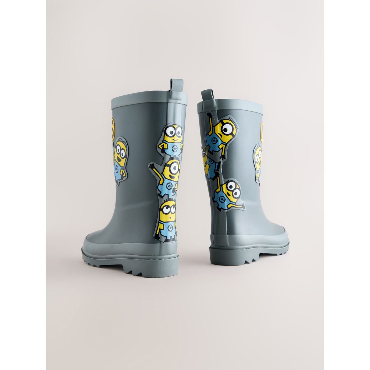 Bottes en caoutchouc minions gris, NEXT