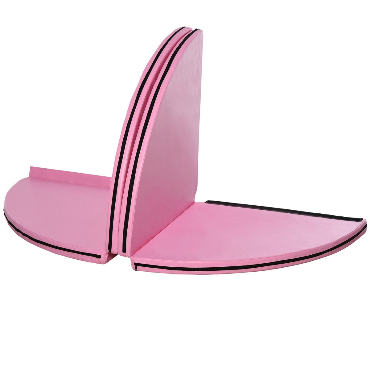 Tapis de protection pour pole dance Plastique rose, HOMCOM
