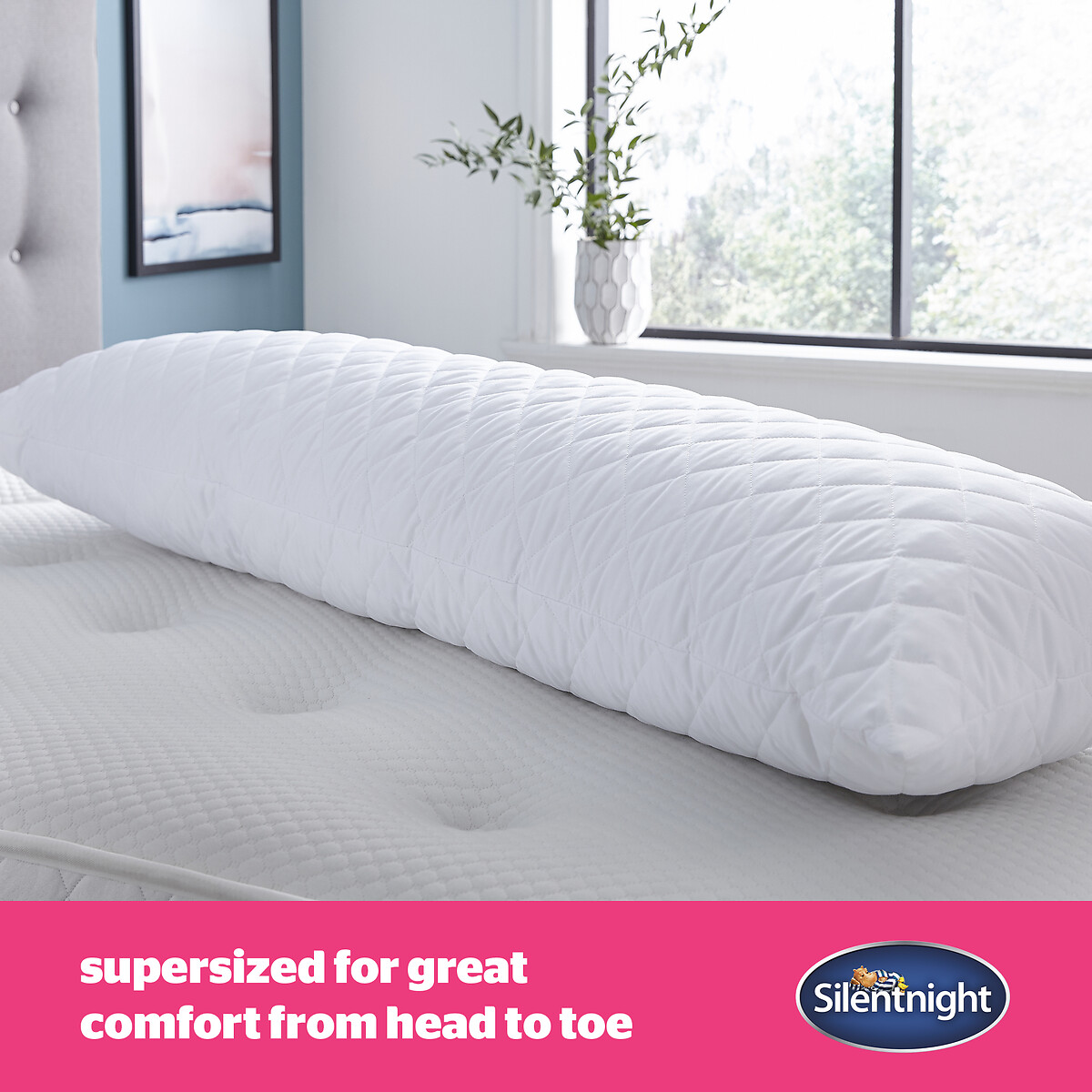 Body Support Pillow white, SILENTNIGHT