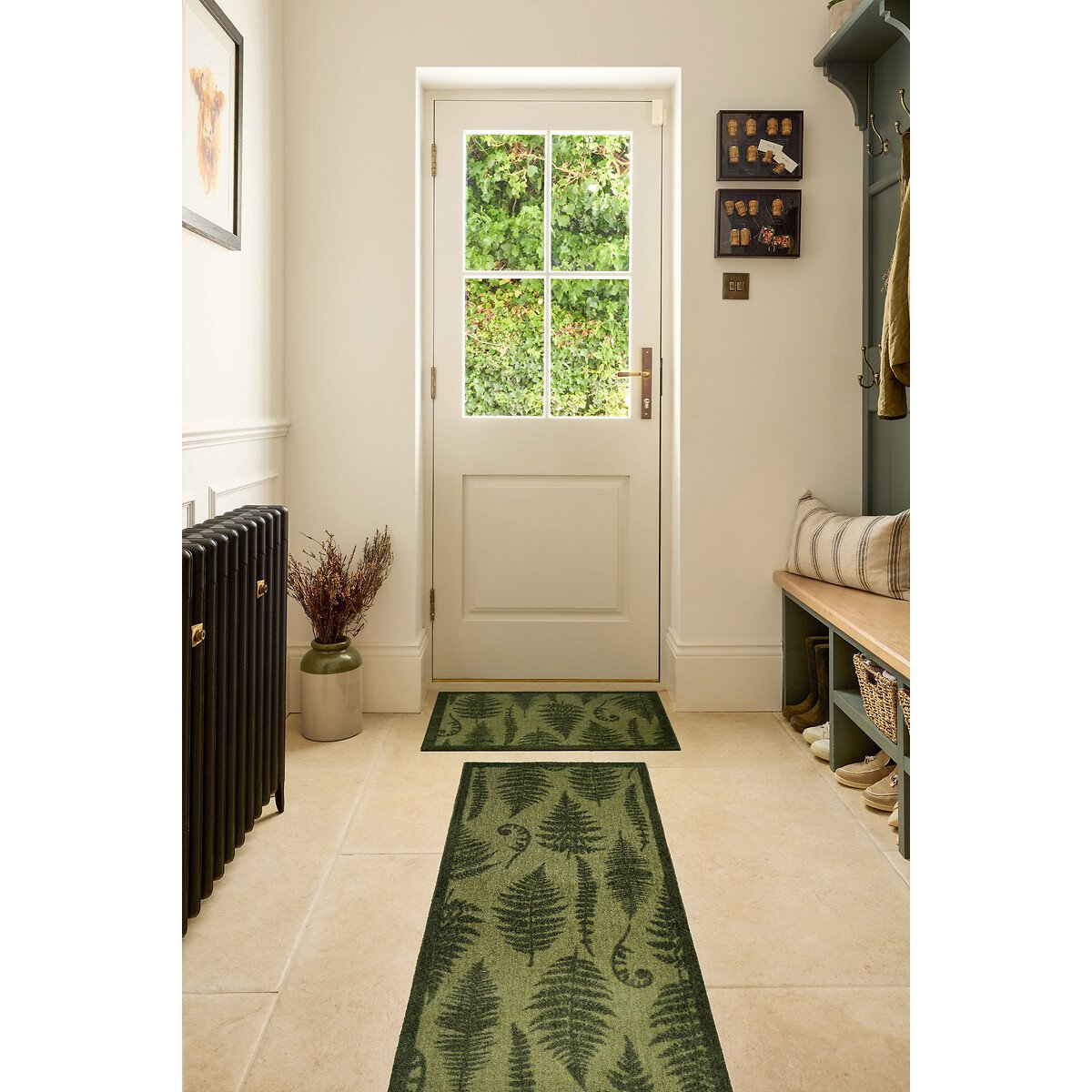 My Green Fern Indoor Runner Mat green, MY MAT