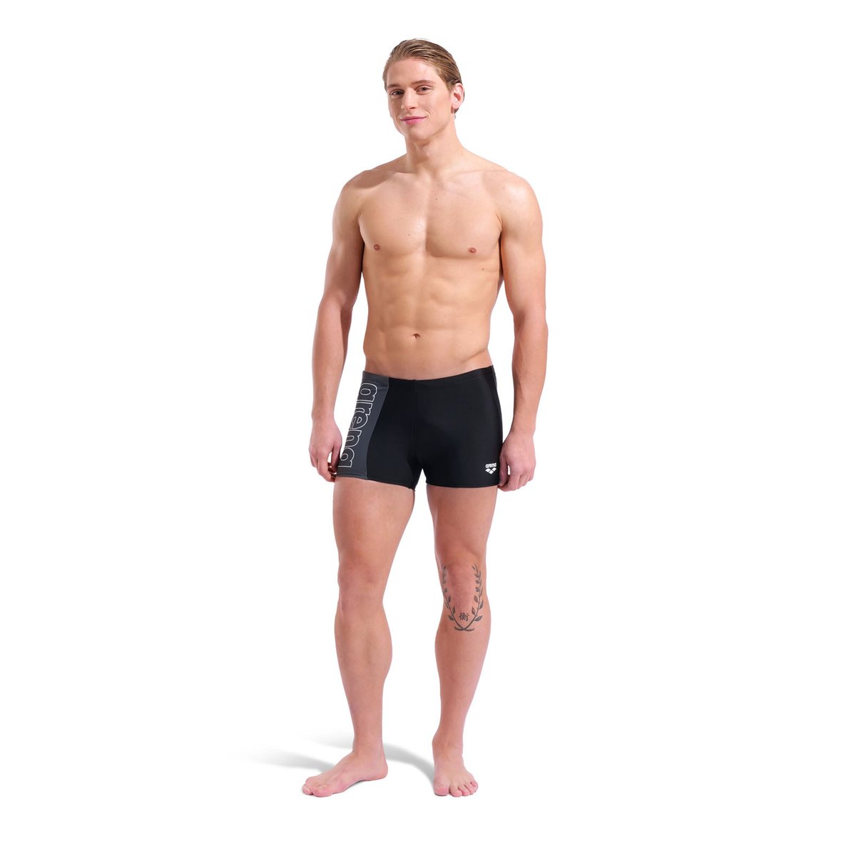 arena Feel short de bain homme Duograf black-asphalt, ARENA