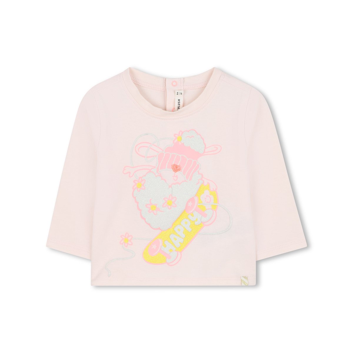 T-shirts à manches longues rose courage, BILLIEBLUSH