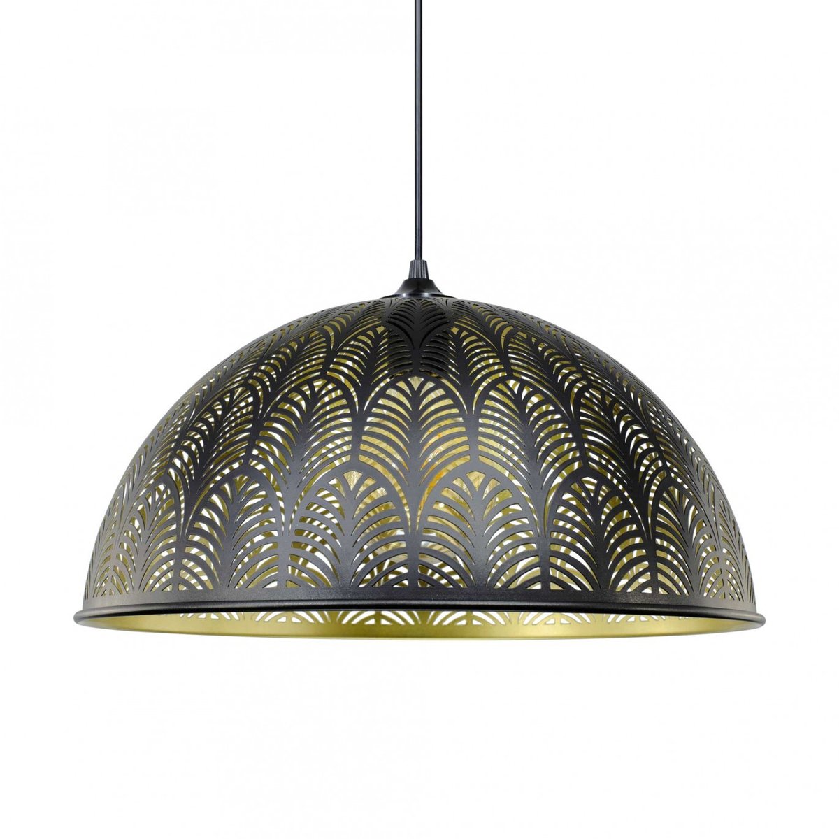 Suspension métal fer, OSENI noir brillant, C-CREATION