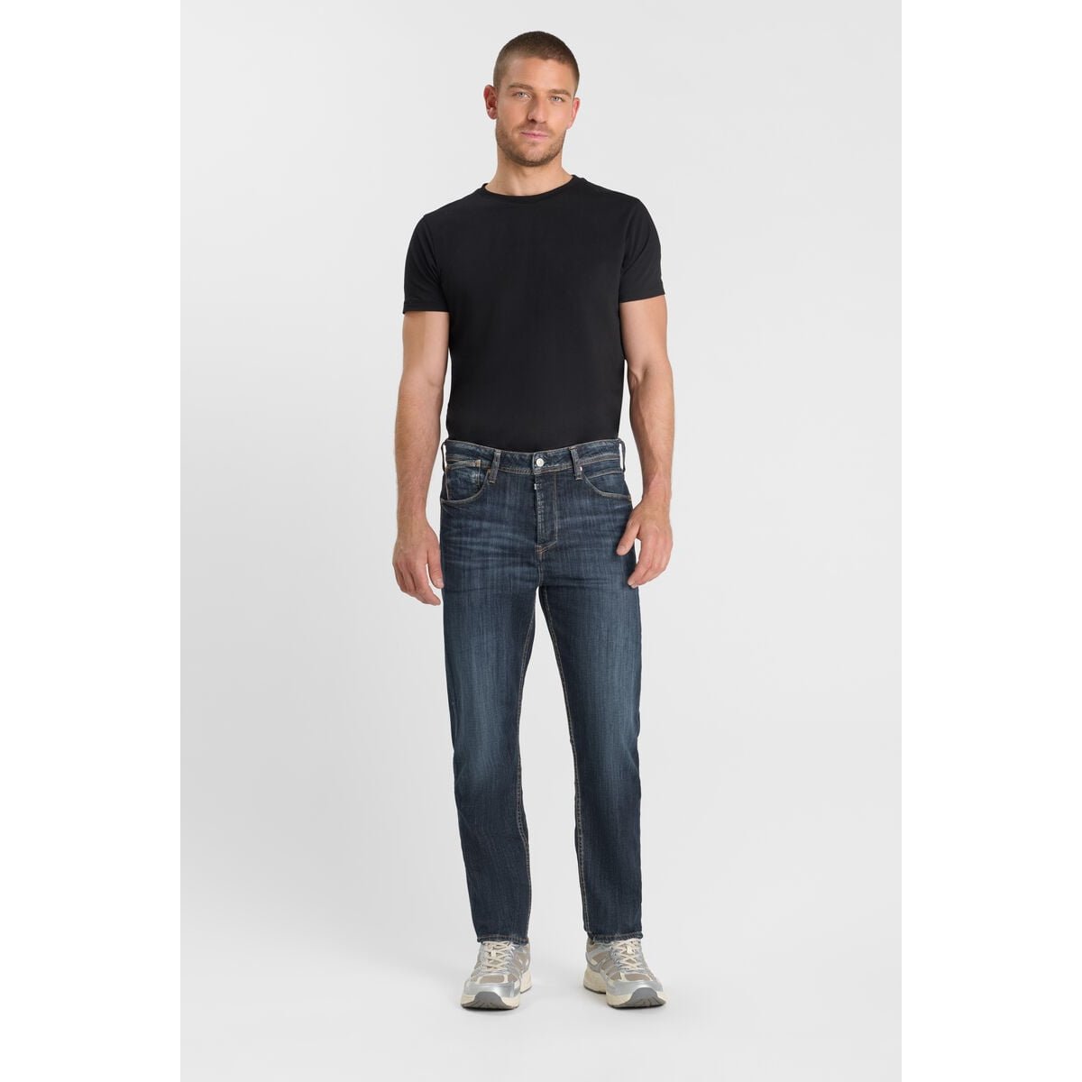 Jeans loose, large 900/19, longueur 34 blue, LE TEMPS DES CERISES