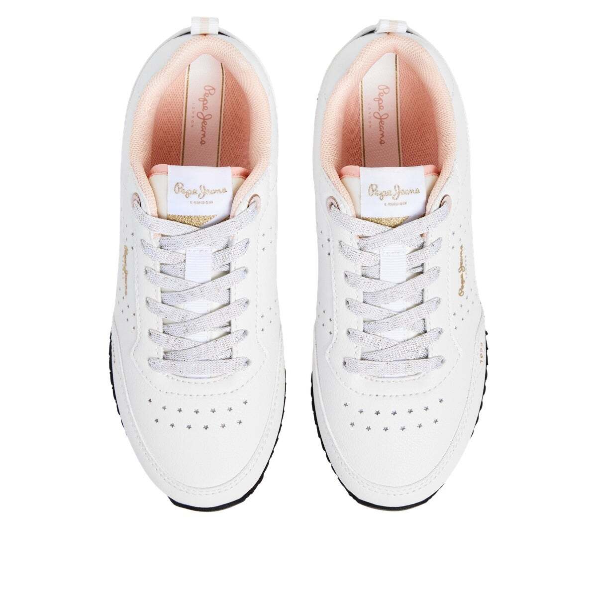 Baskets Combinées blanc, PEPE JEANS