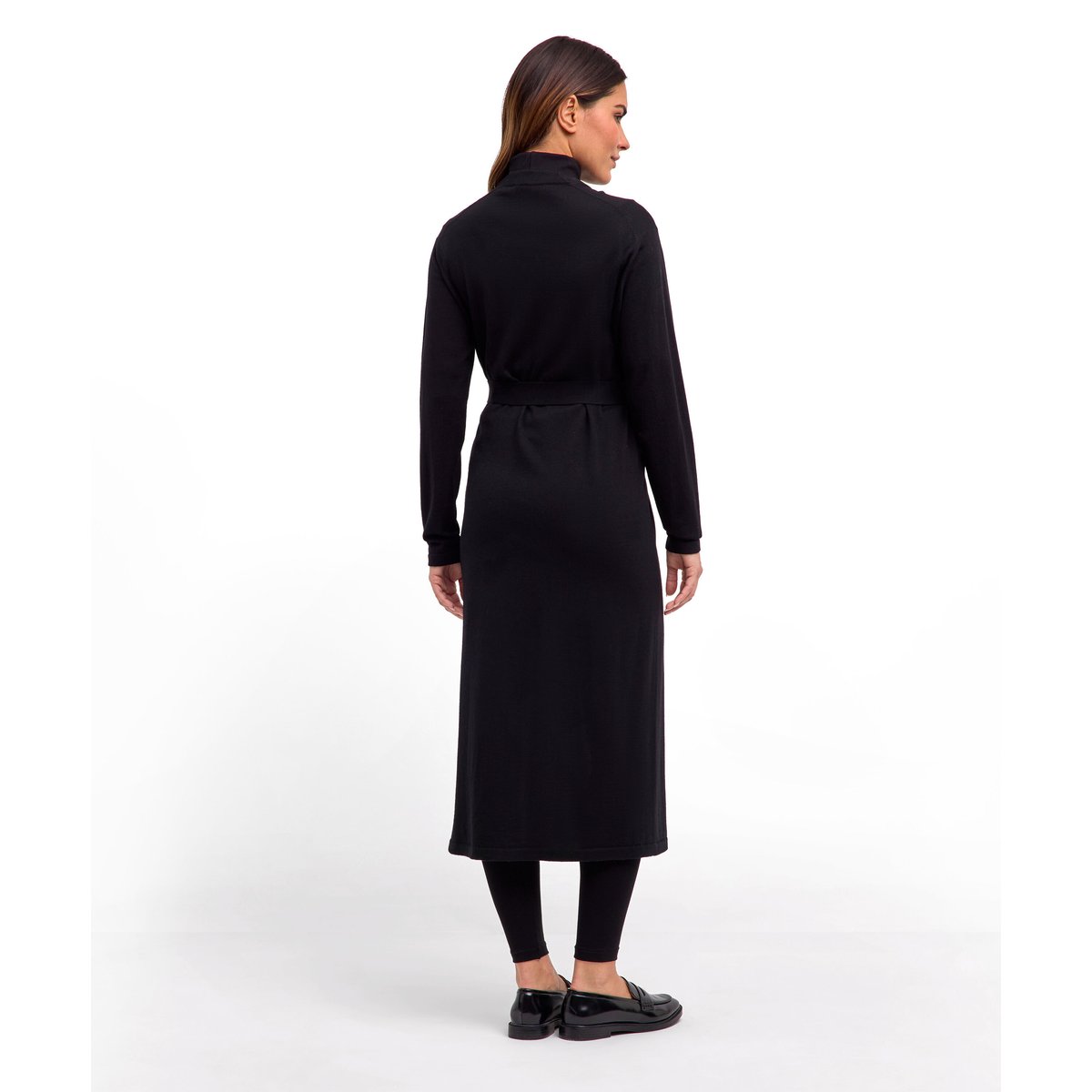 Cardigan Pure Merino Wool noir, FALKE