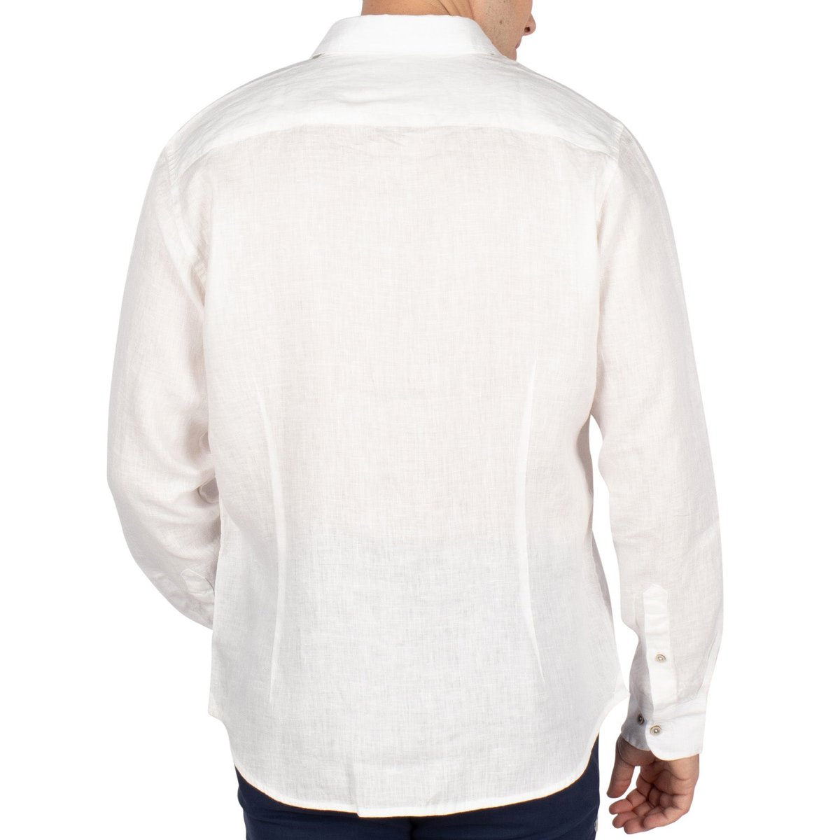 Chemise en lin blanc, SHILTON