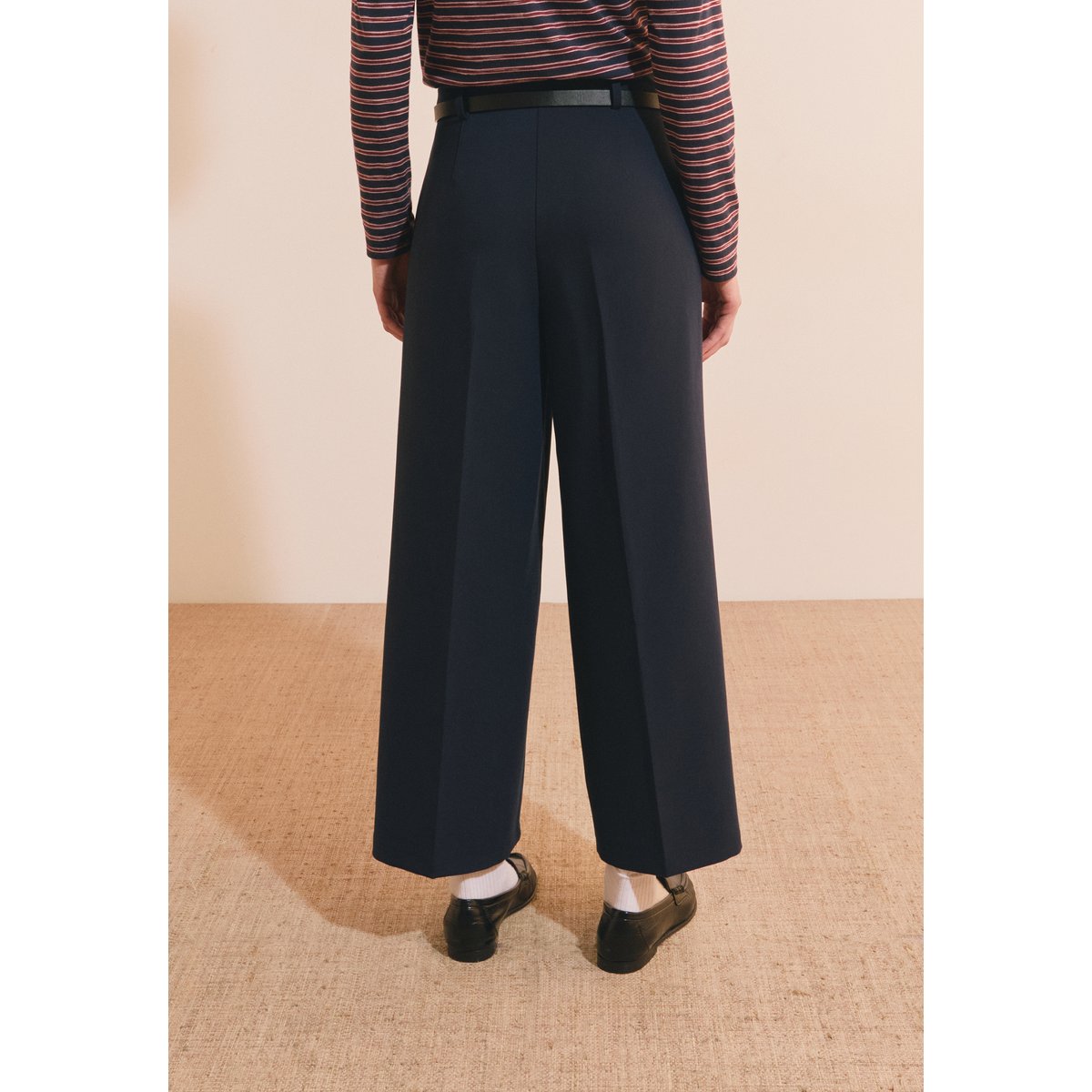 Pantalon cropped ALBAN encre, ETAM