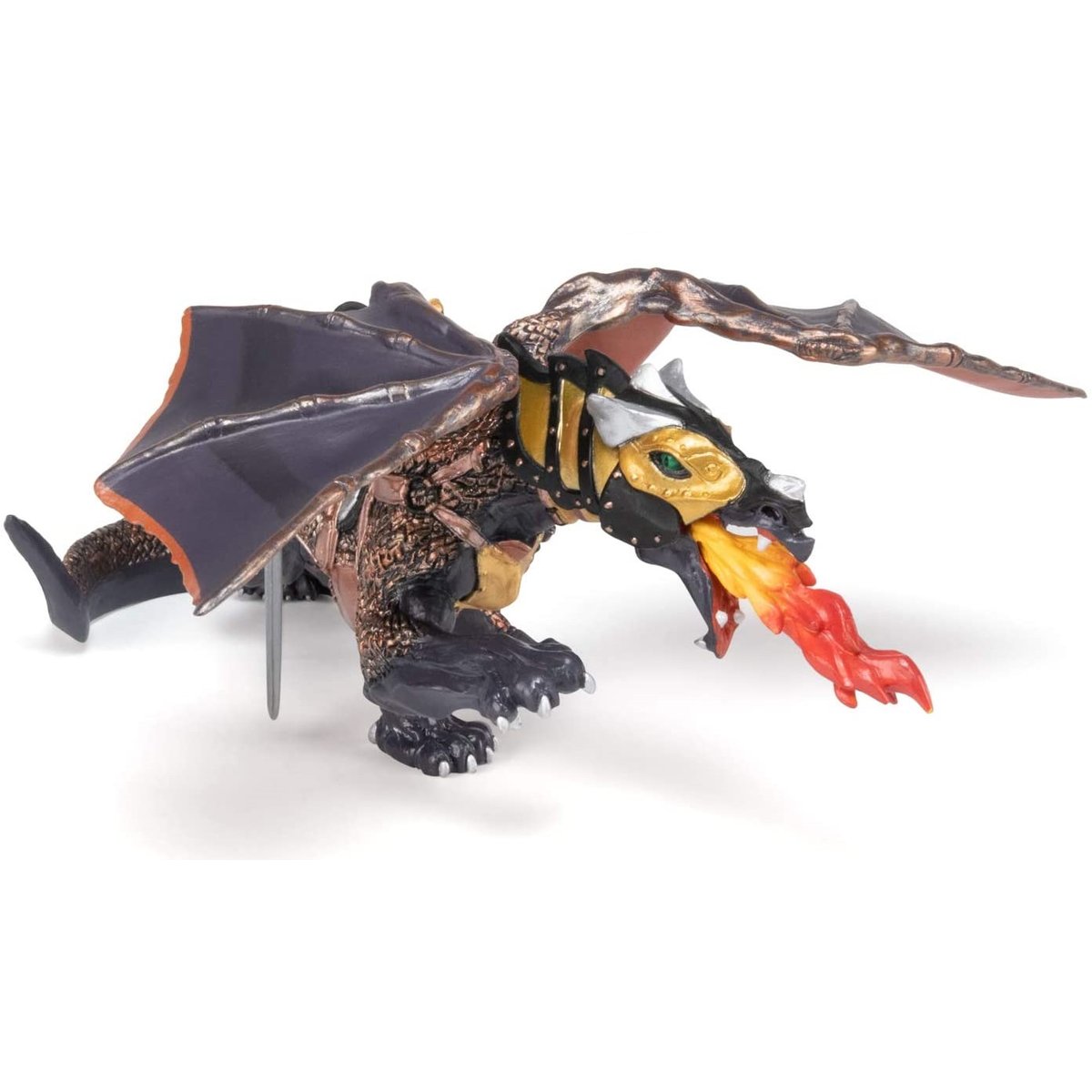 Figurine Dragon des ténèbres marron, PAPO