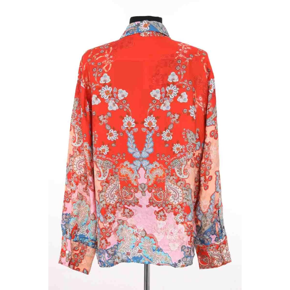 Chemise - Très Bon État orange, SANDRO