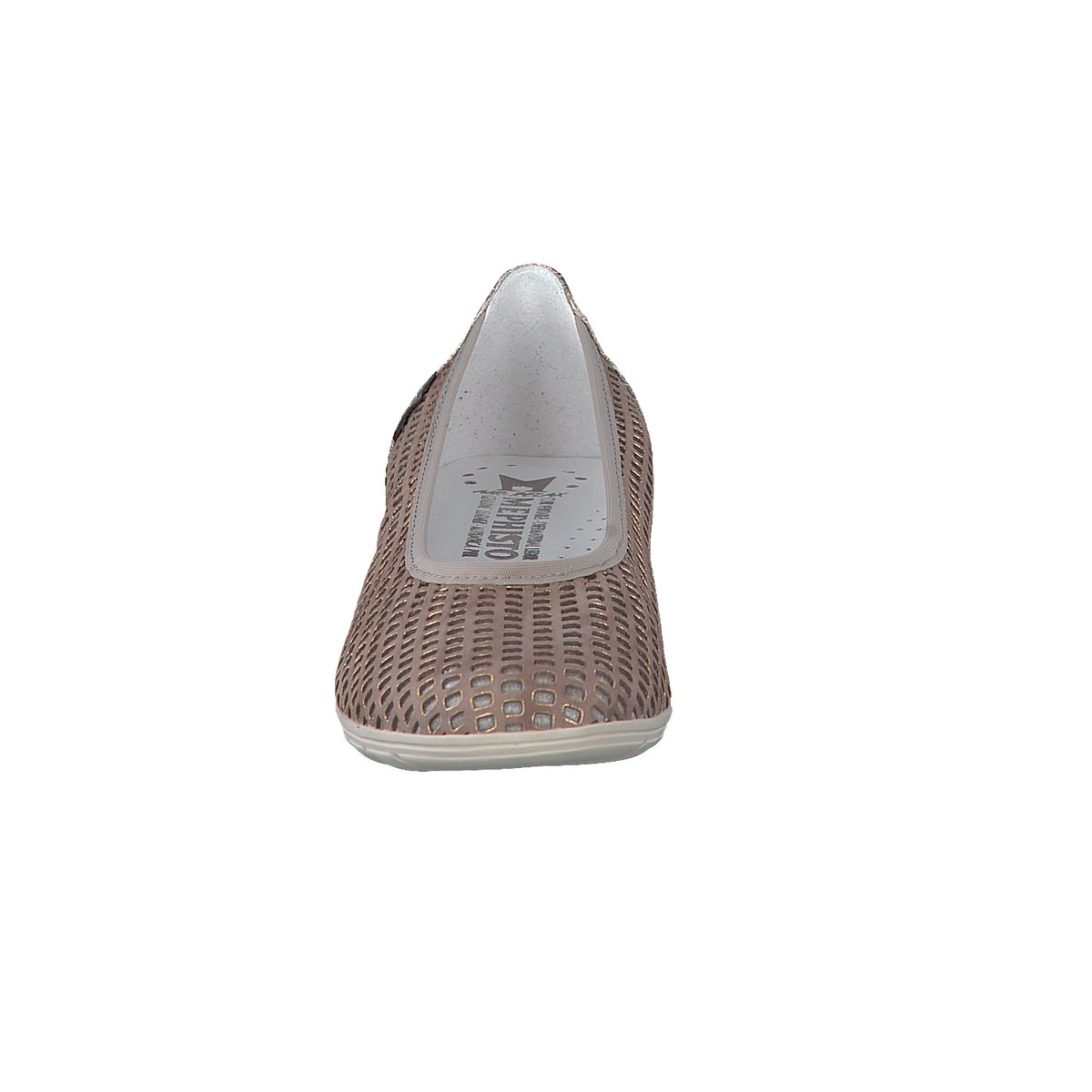 Ballerines en cuir EVELYNE marron p5122, MEPHISTO