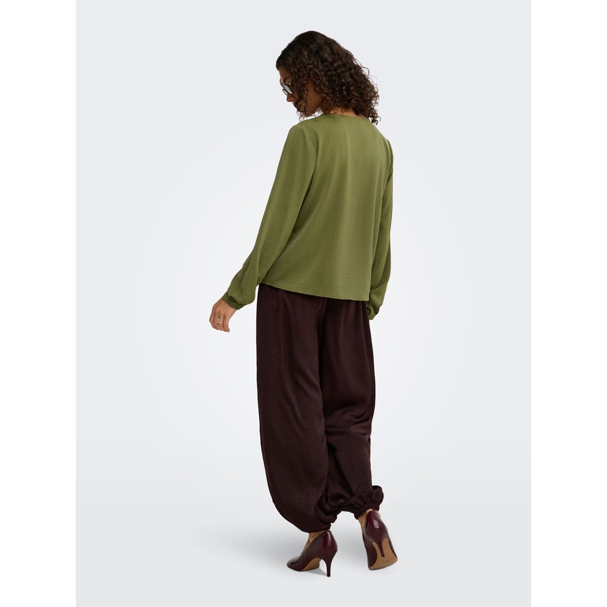 Chemise dark olive, JDY