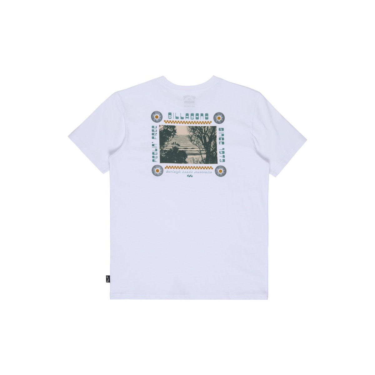 T shirt manches courtes SECRET SPOT blanc white, BILLABONG