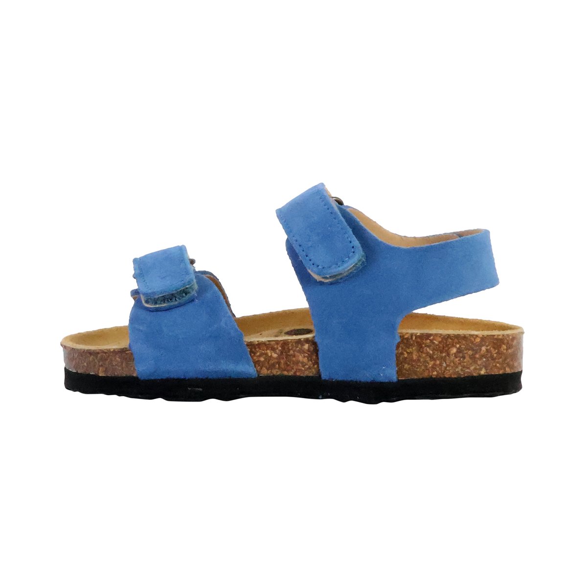 Mules Cuir Pol bleu, PLAKTON