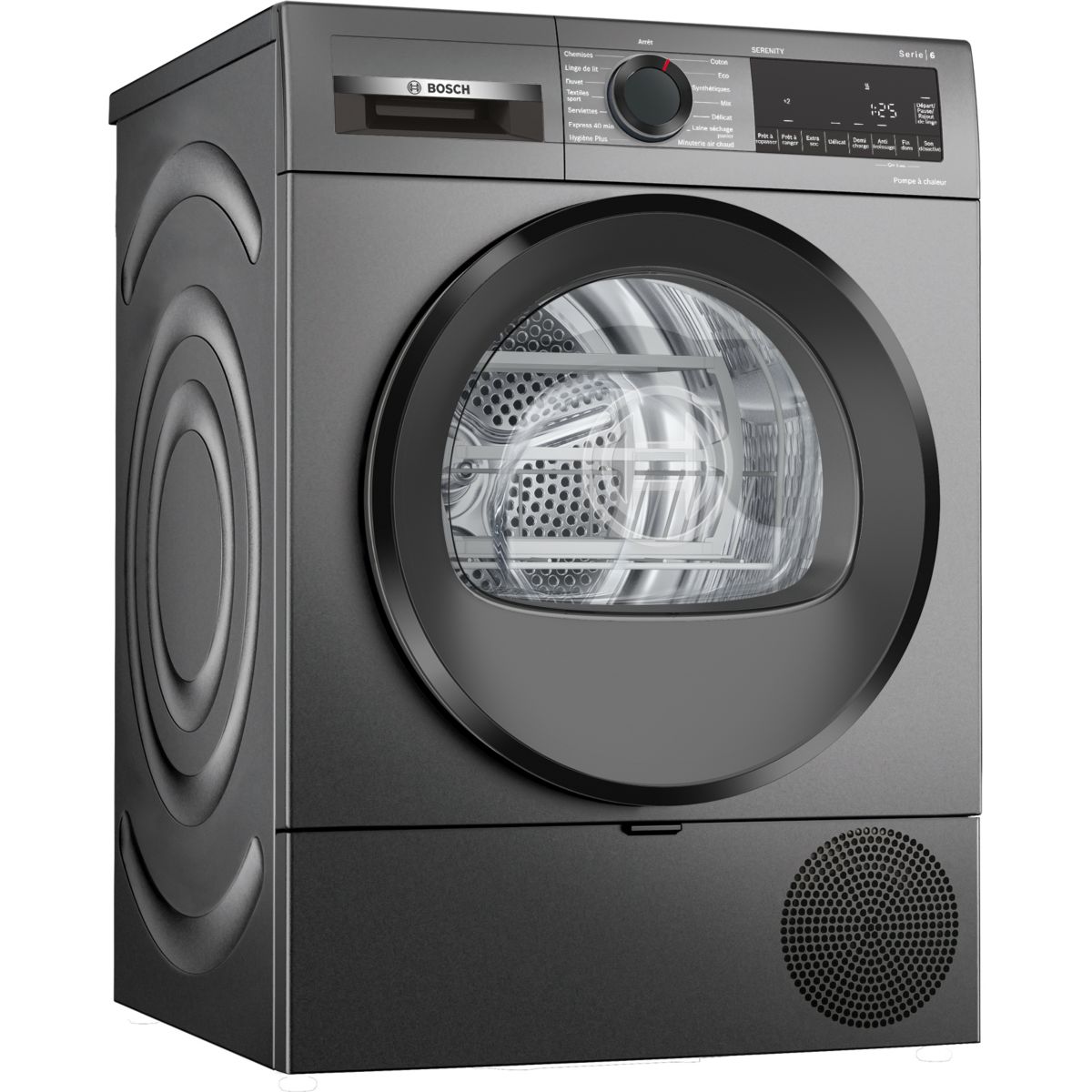 Sèche linge pompe à chaleur WQG233DYFR couleur unique, BOSCH