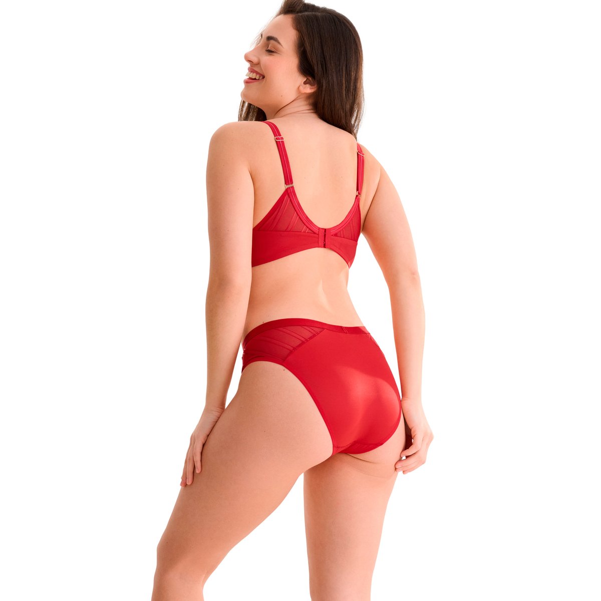 Soutien-gorge armaturé PRINCESS rouge, LISCA