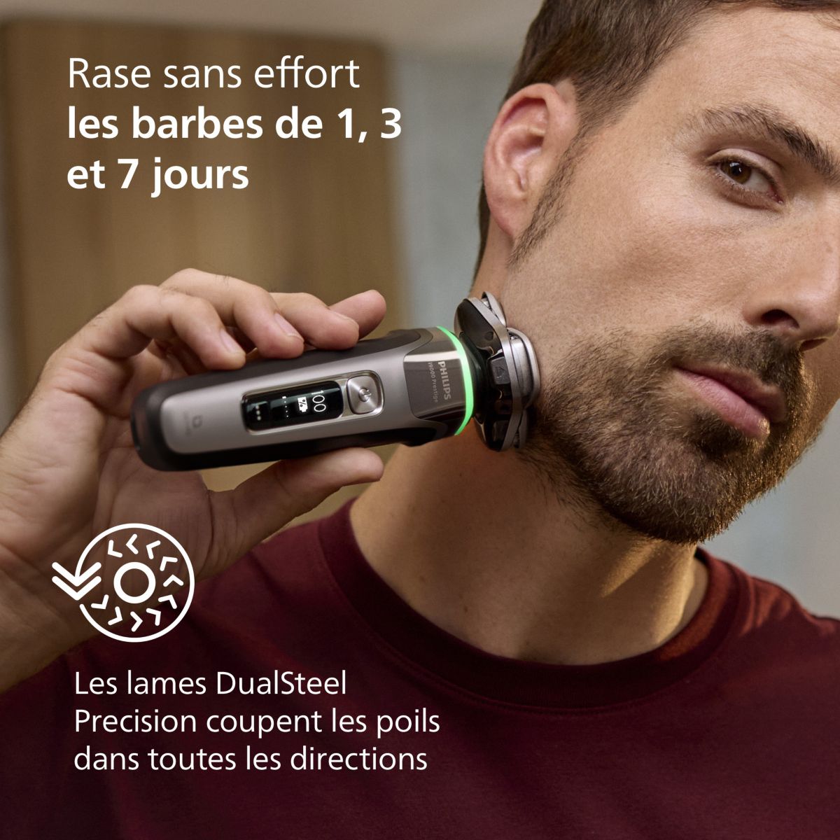 Rasoir électrique Prestige XP9202/10 couleur unique, PHILIPS