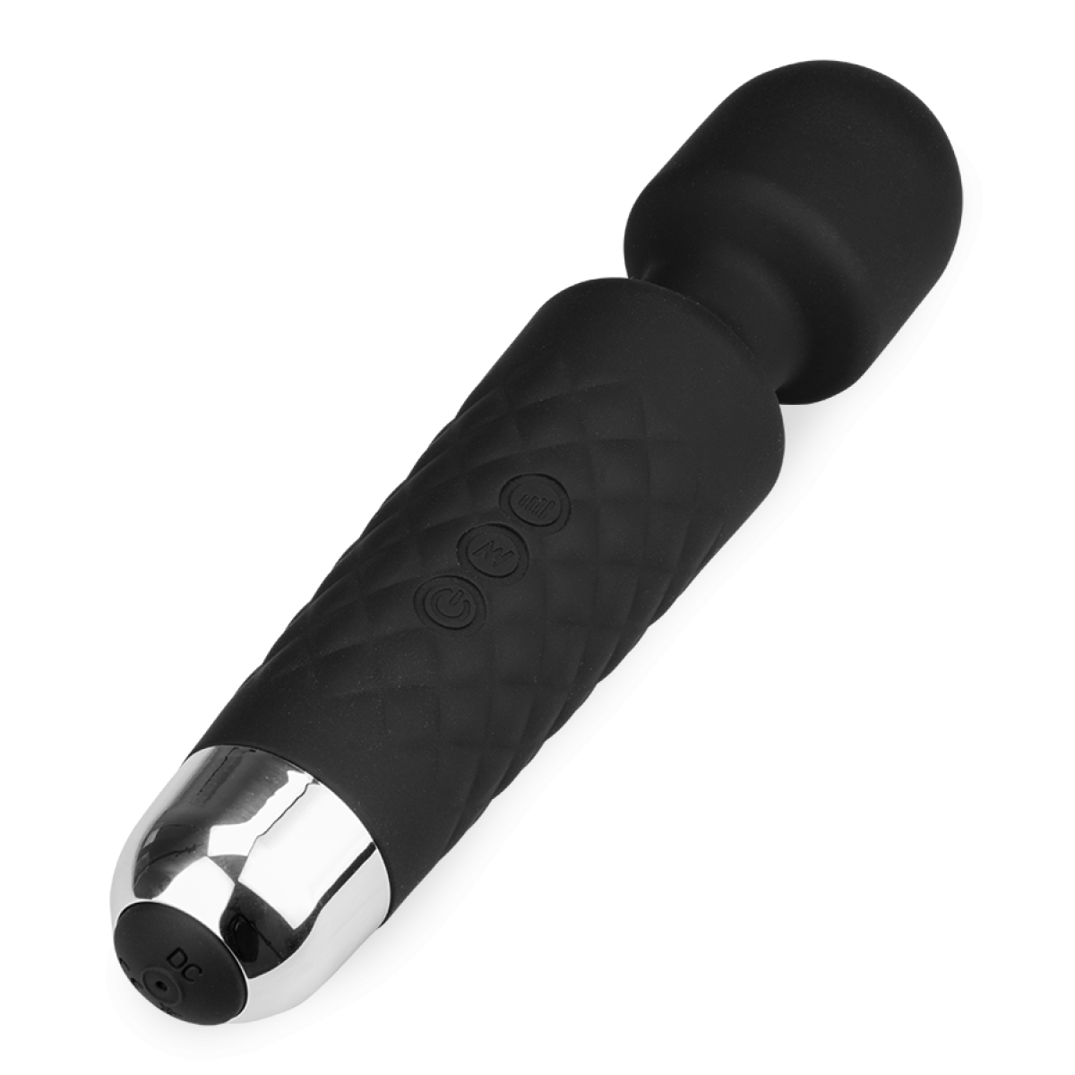 Vibromasseur puissant fantasy wand Softness 20 modes noir, LOVE AND VIBES