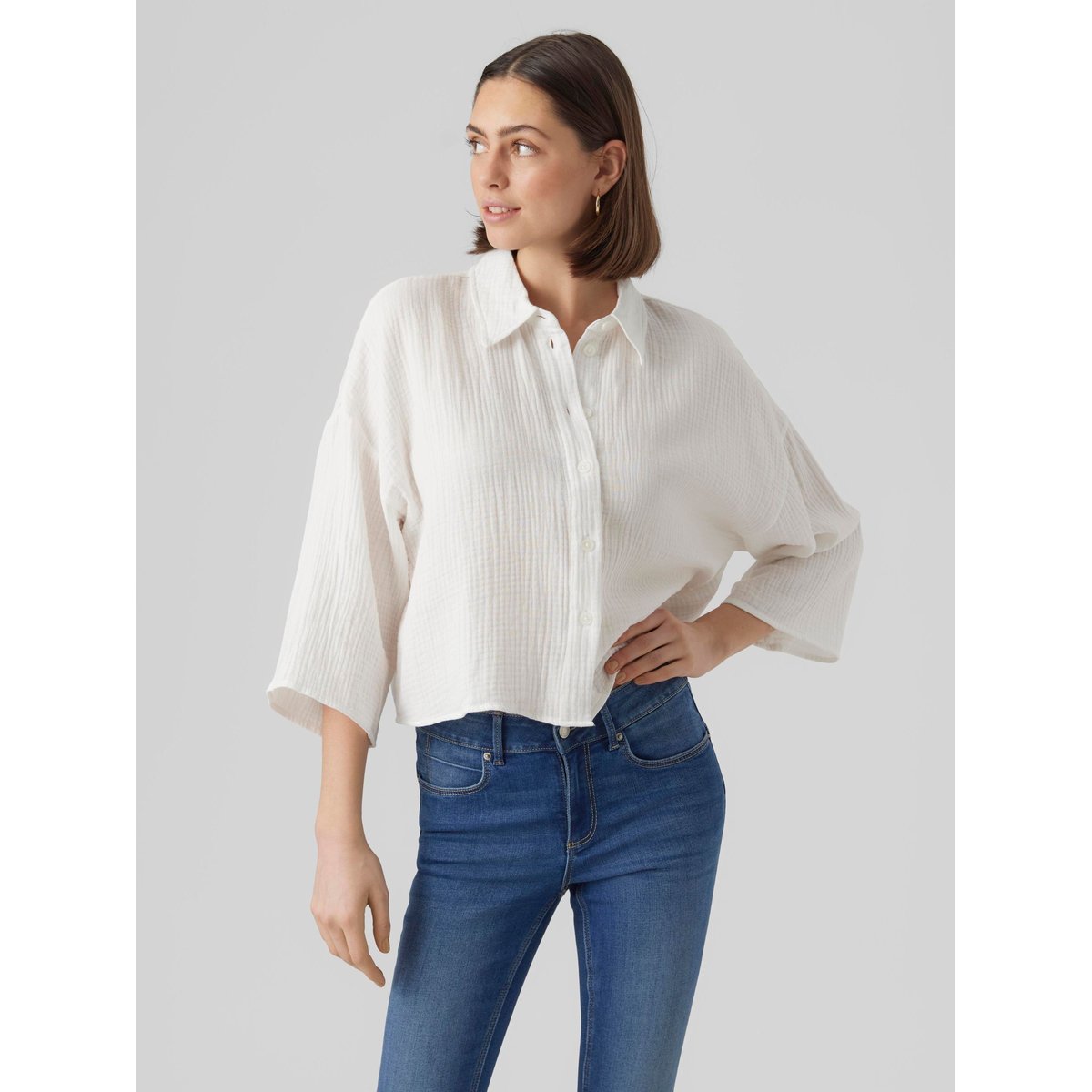 Blouse snow white, VERO MODA