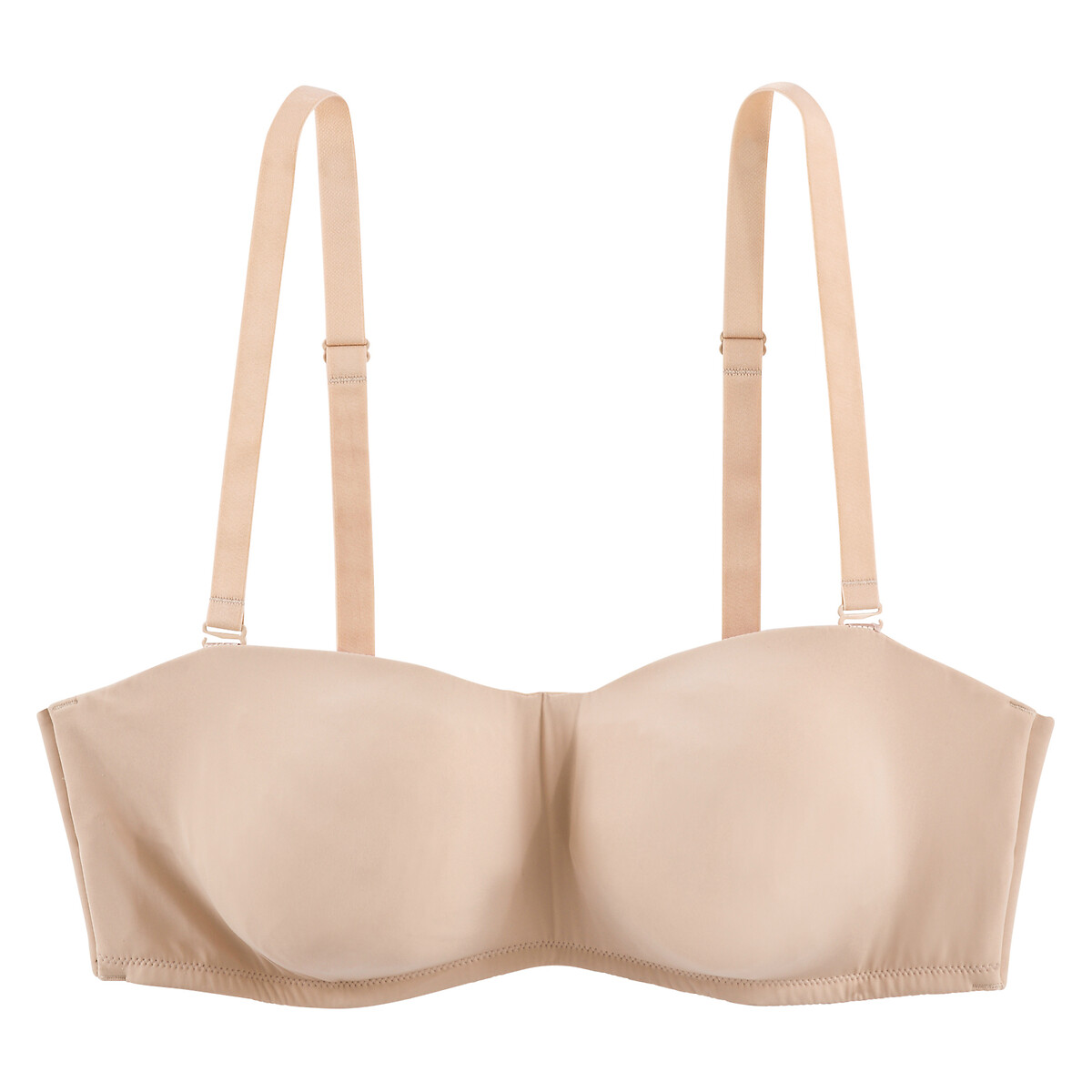 Reggiseno a fascia in microfibra invisibile nude, LA REDOUTE COLLECTIONS PLUS
