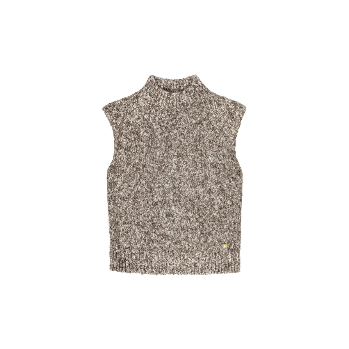 PULL uni MAIRO 16-marron/ecru, LA PETITE ETOILE