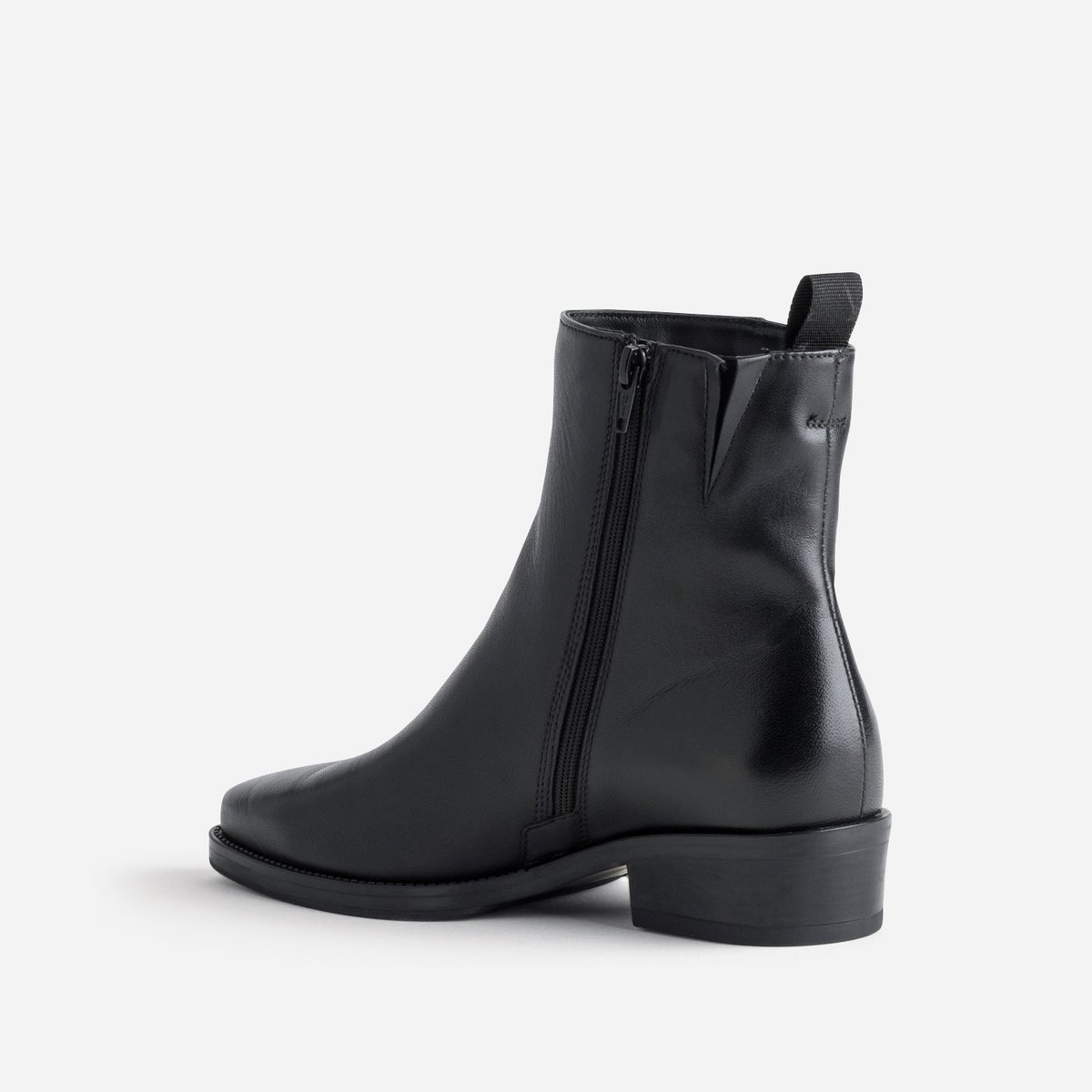 Boots en cuir LYS noir, ERAM