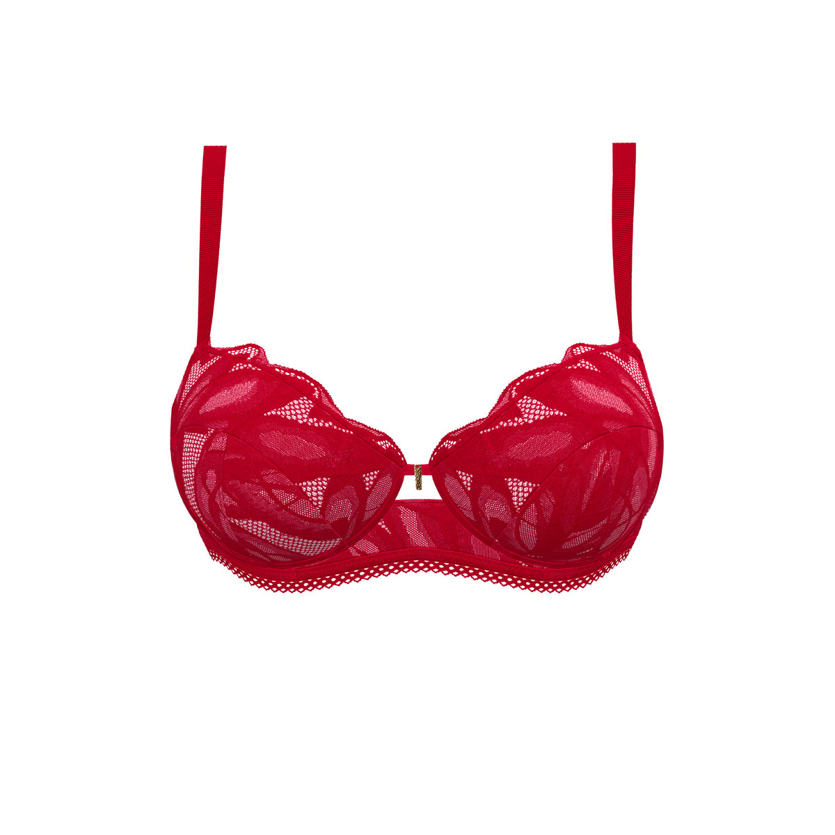 Soutien-gorge ALIÉNOR pourpre, SANS COMPLEXE