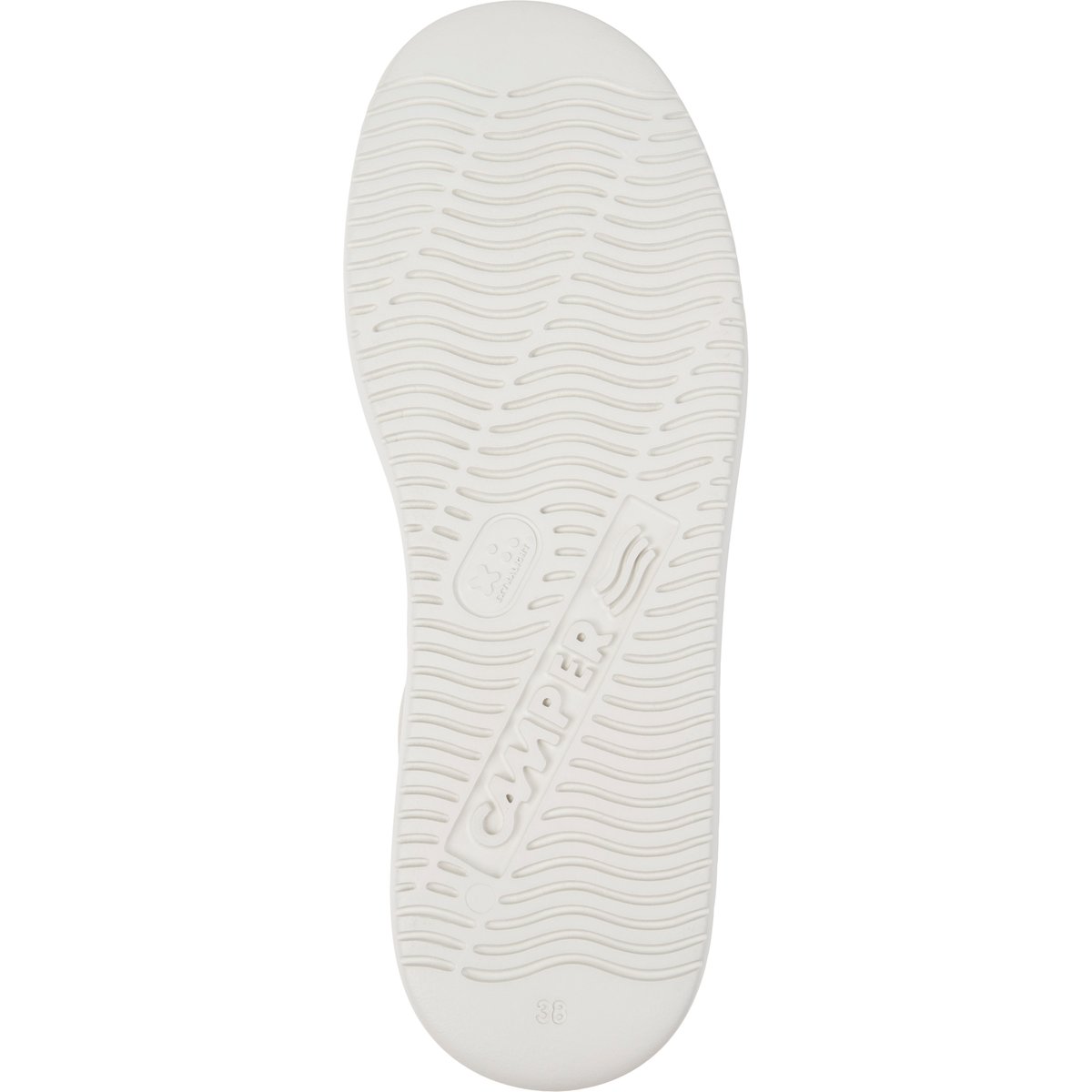 Baskets Runner K21 Twins cuir blanc naturel 4, CAMPER