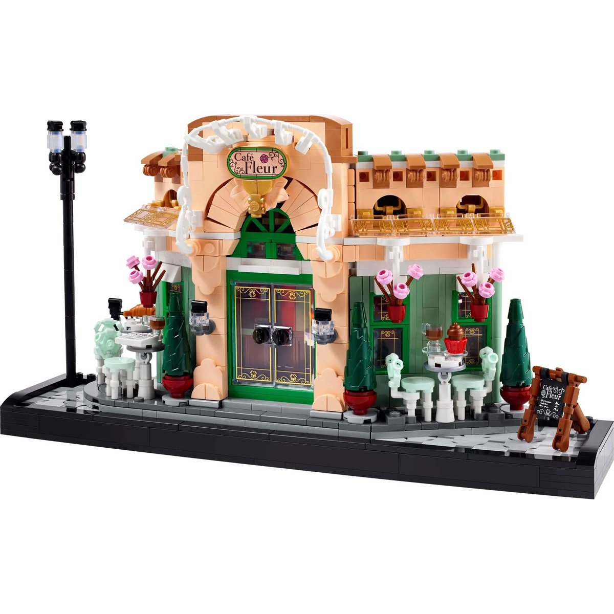 LEGO Icons - Café Français 10362 : Un Bistro à Construire pour Adultes multicolore, LEGO