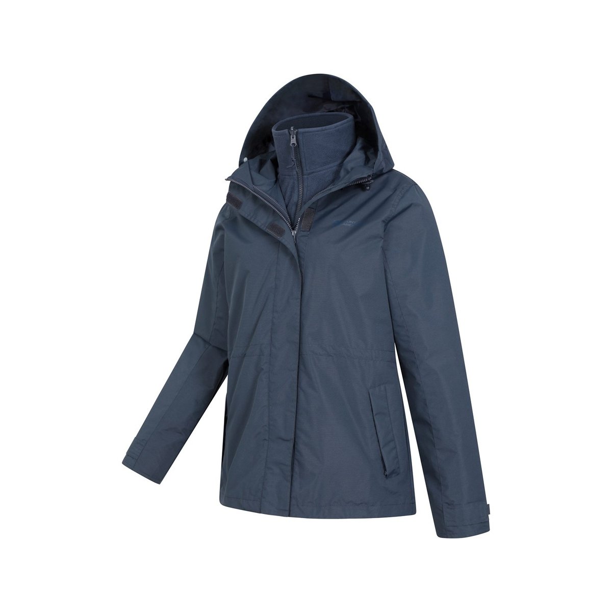 Veste imperméable 3-en-1 FELL bleu marine, MOUNTAIN WAREHOUSE