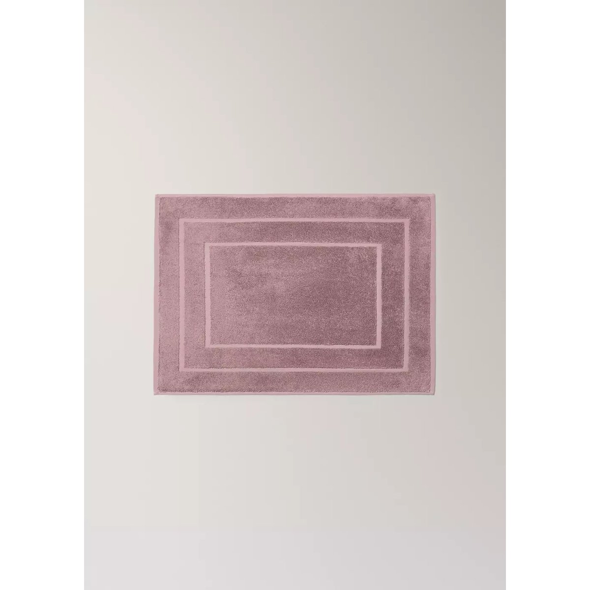 Tapis de bain coton haute absorption rose, MANGO HOME