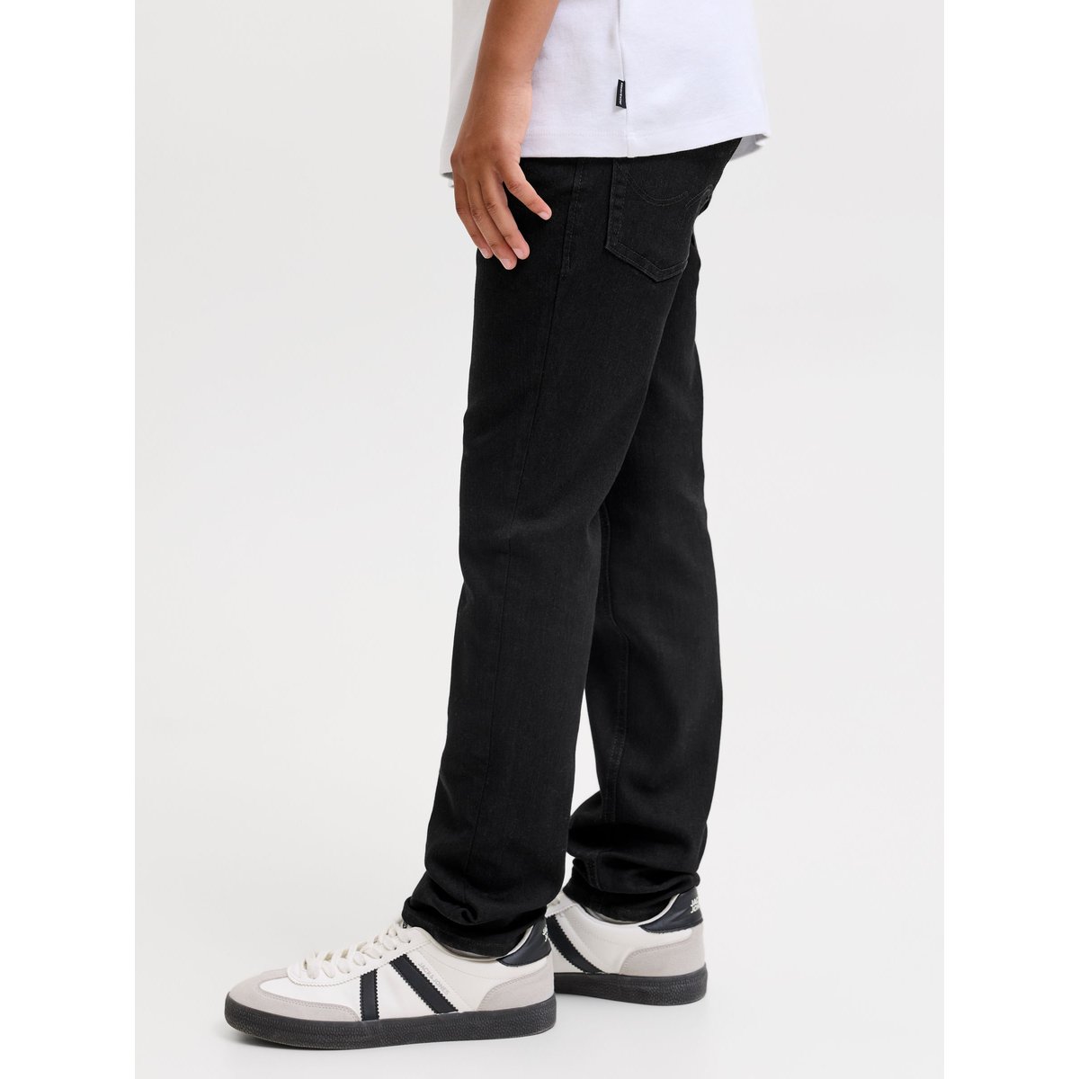 Jean Slim black denim, JACK & JONES JUNIOR