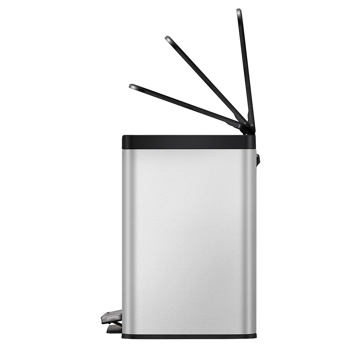 Balde de Pedal Essential 9+9+9L, EKO inox mate, EKO