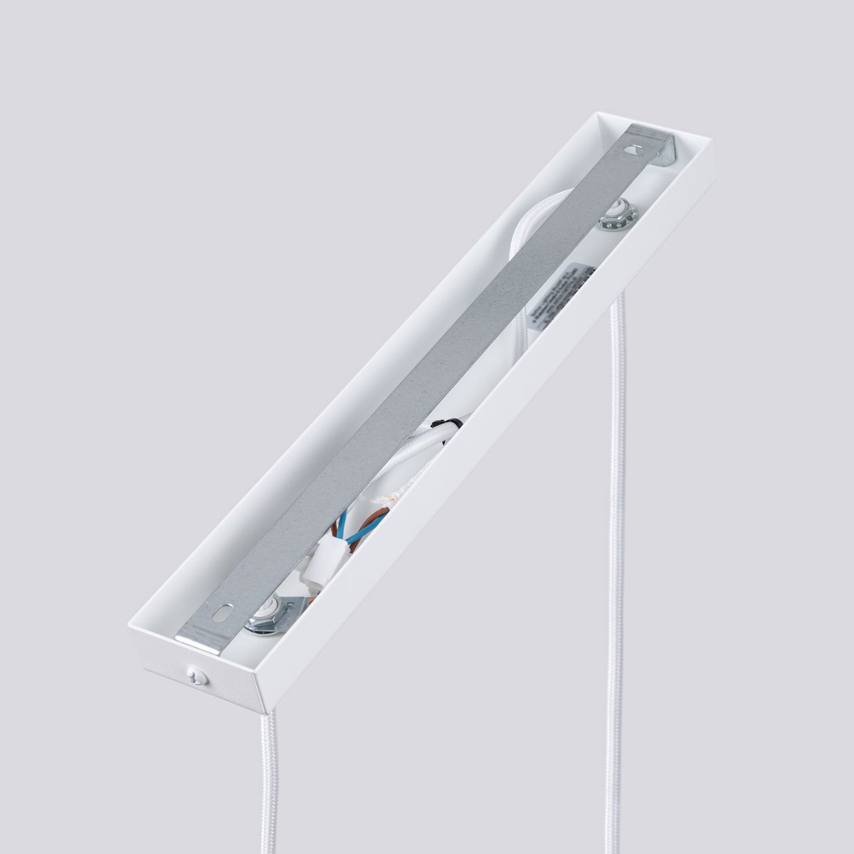Suspension Aluminium Blanc GU10 2 Karbon blanc, EDEN