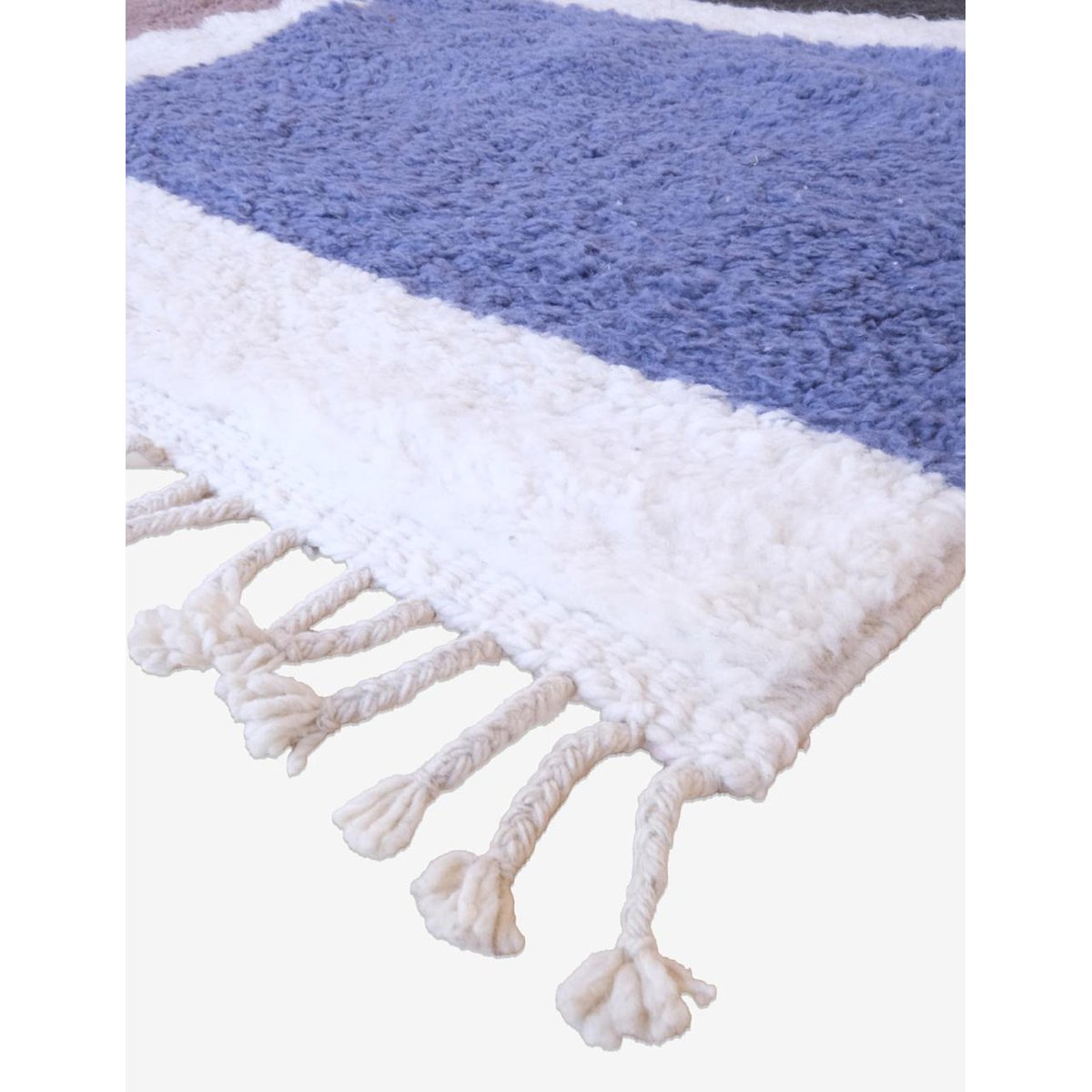 Tapis berbère original au style graphique en laine 246 x 348 cm palette colorée, AFK LIVING
