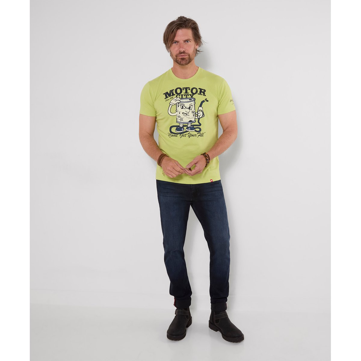 T-Shirt Get Your Fill vert, JOE BROWNS