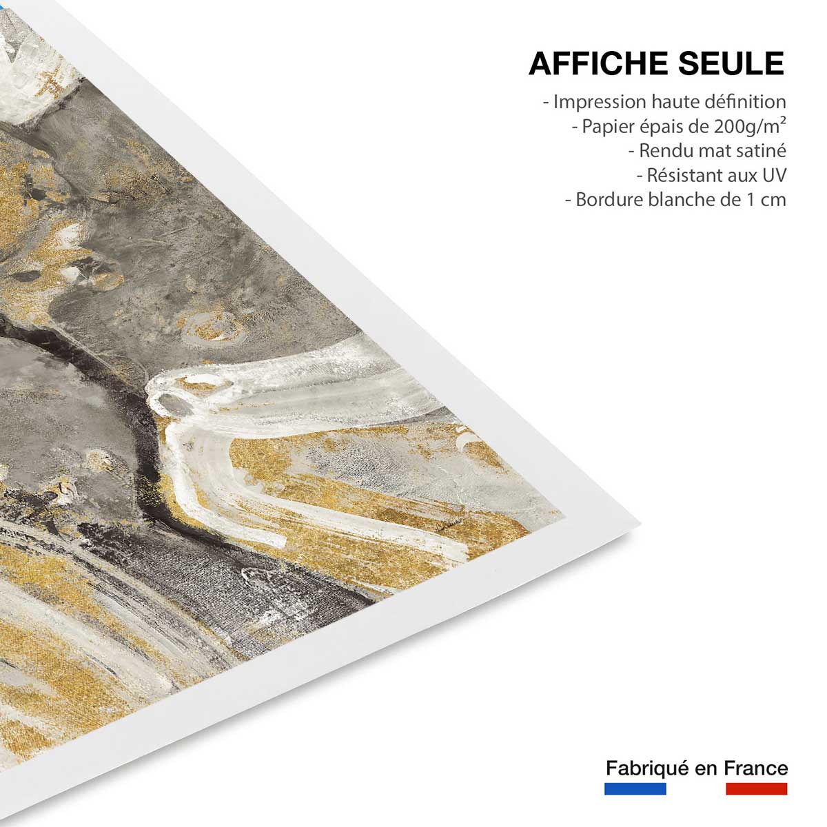Poster Rivière d'or affiche seule, HEXOA