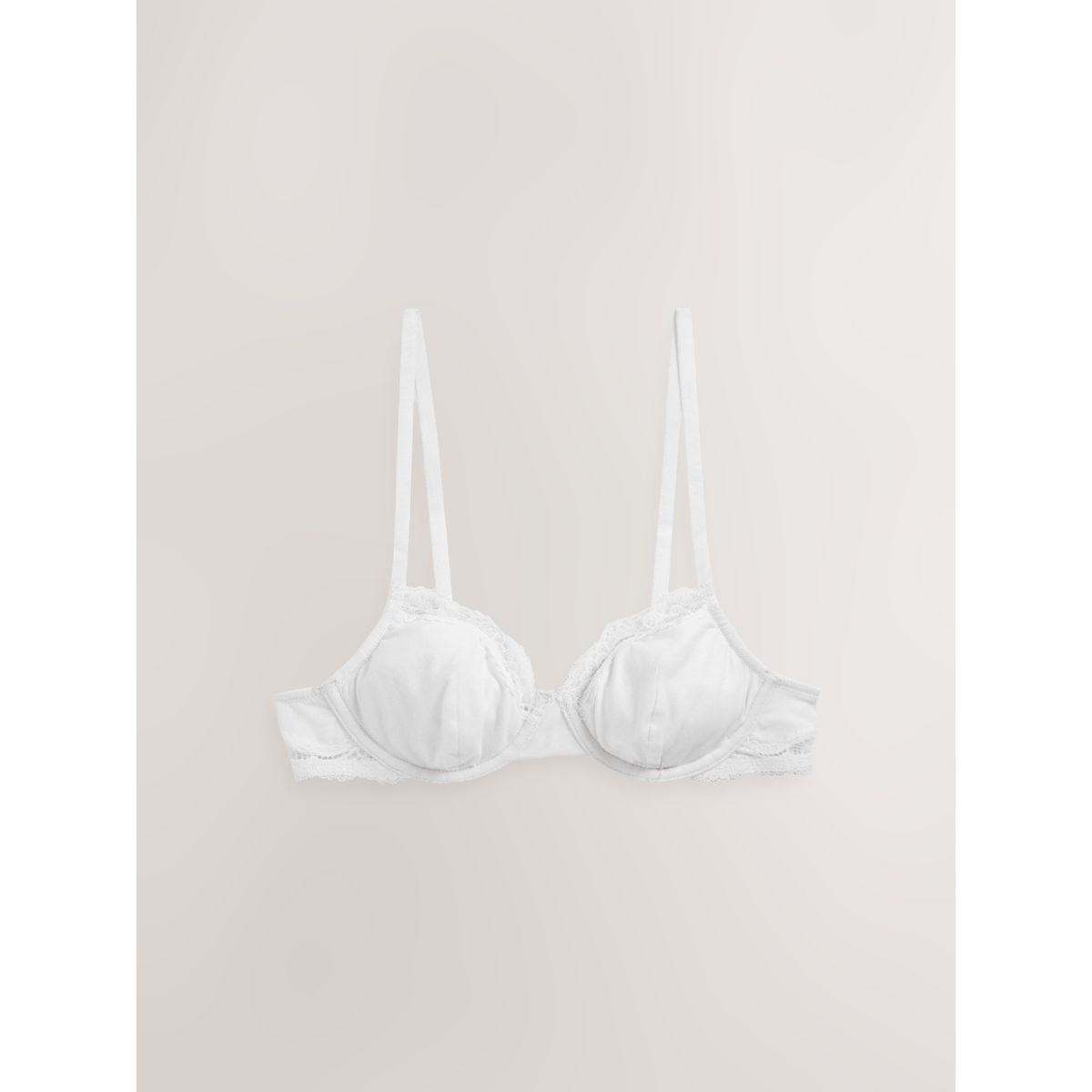 Soutien-gorge confort coton, lot de 3 noir/blanc/rose pastel nude, NEXT