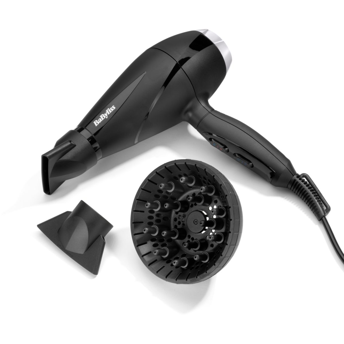 Sèche cheveux professionnel Turbo Pro 2100 6710DE noir, BABYLISS