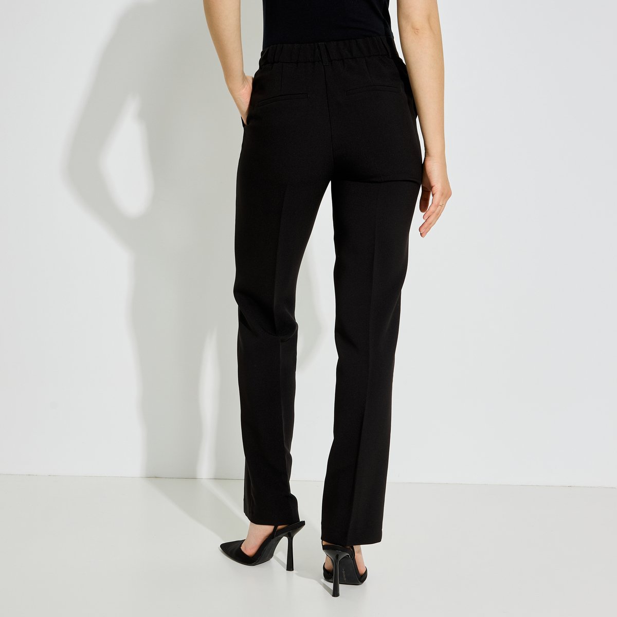 Pantalon chic et ajusté noir, GRAIN DE MALICE
