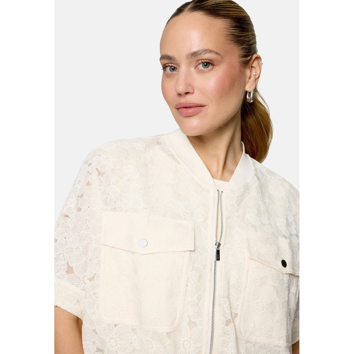 Blouson manches courtes eggnog, ZERO