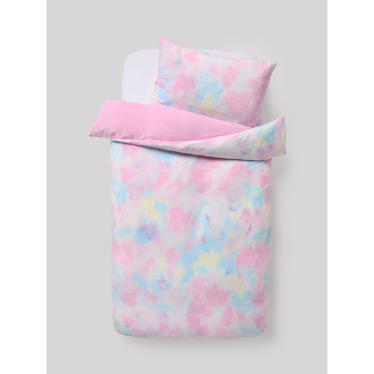 Taie d'oreiller et housse de couette polaire multi ombre, NEXT