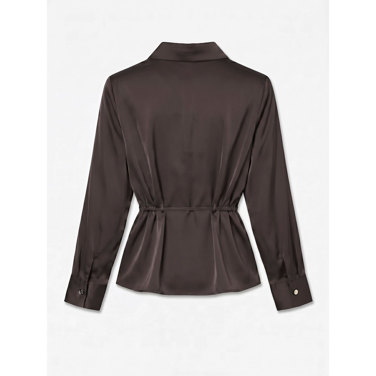 Chemise marron - chocolate torte 1, VERO MODA