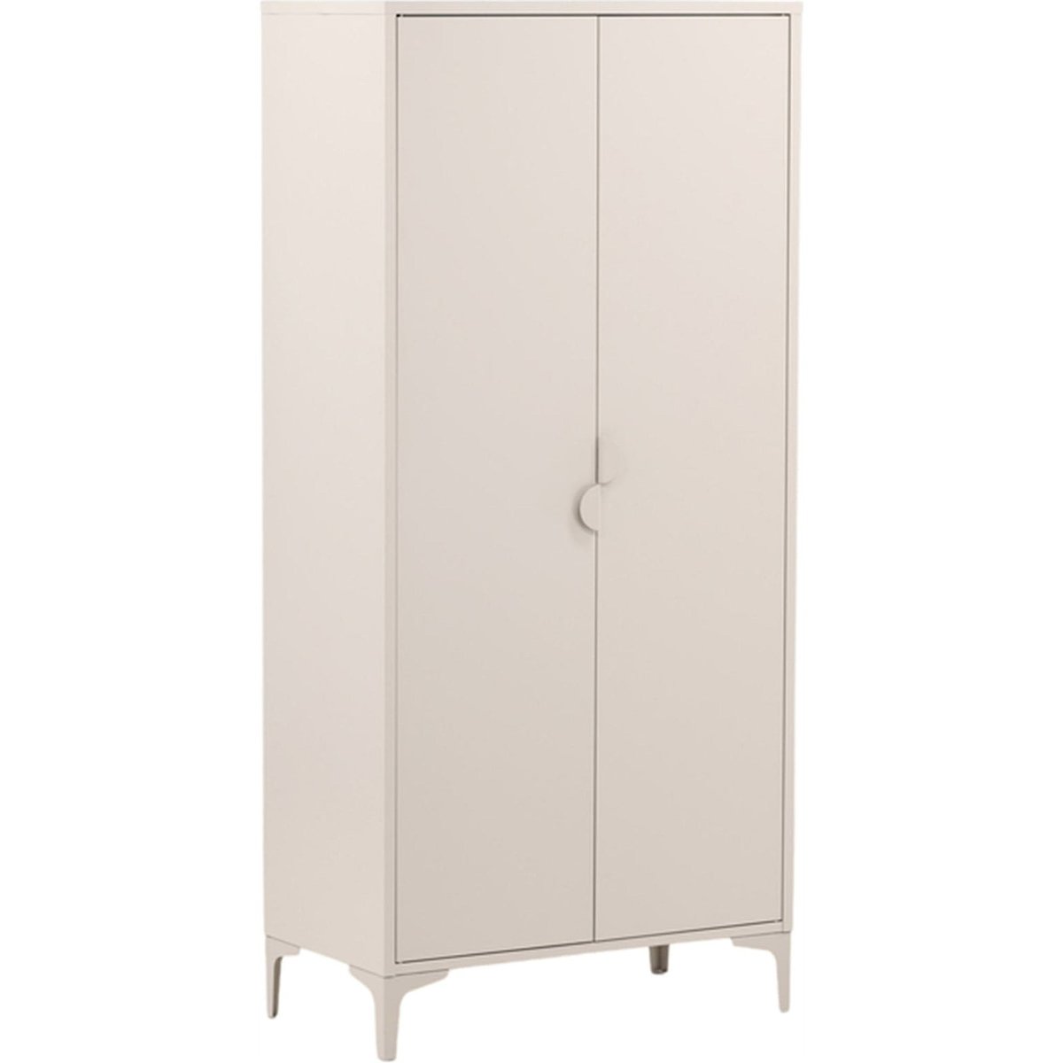 Armoire 2 portes en métal collection PIRING gris, RECOLLECTION
