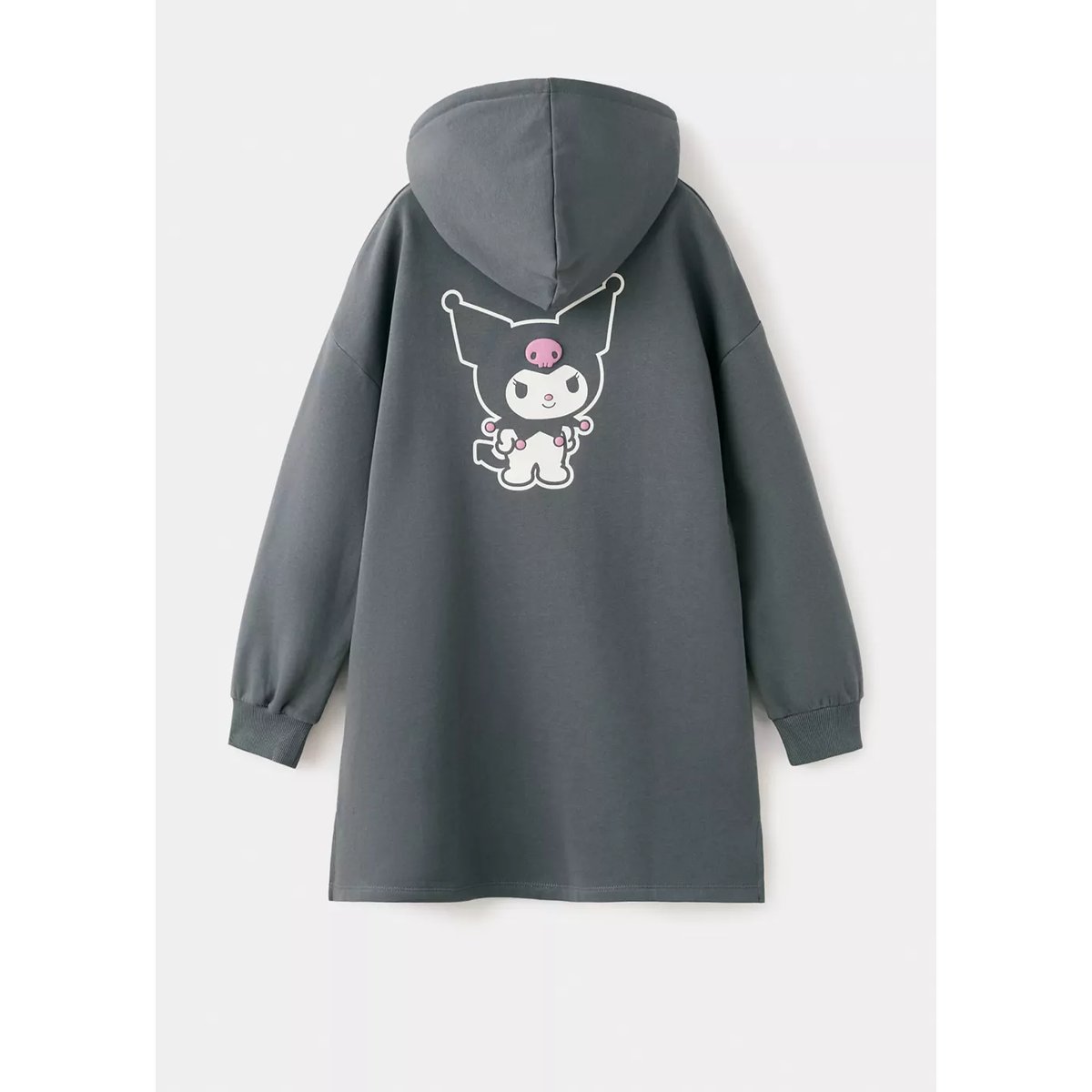 Robe sweat Kuromi gris anthracite, MANGO KIDS