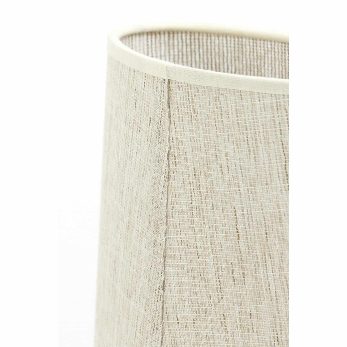 Abat-Jour Textiles BRESKA blanc, LIGHT & LIVING 