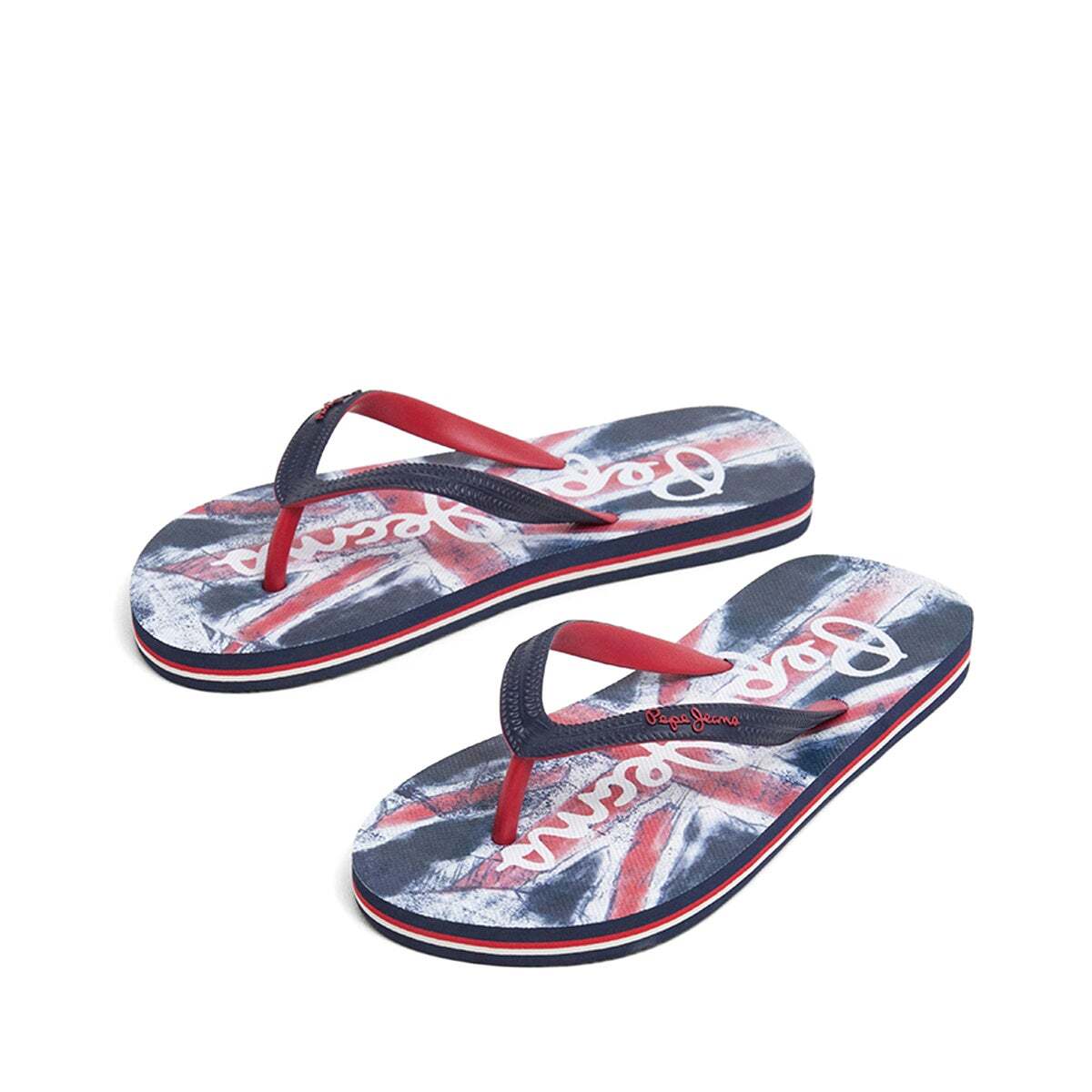 Tongs De Plage Union Jack marine, PEPE JEANS